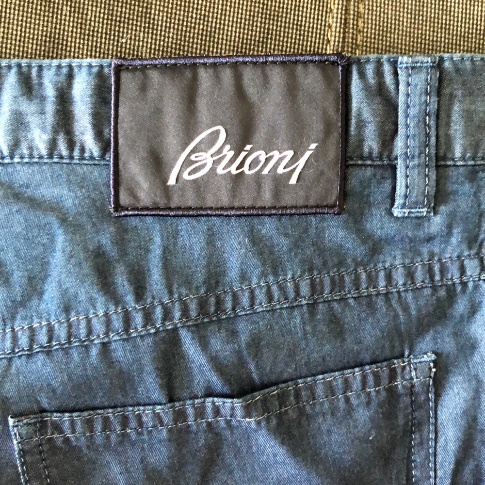 Brioni Marmolada Denim pants
